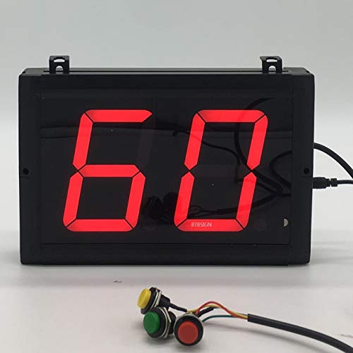 BTBSIGN 4'' Large Tally Counter Clicker 2 Digit Display for Golf Visitor Lap Event