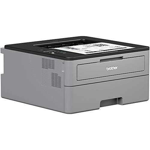 Brother Compact HL-L2350DWB Print Only Wireless Monochrome Laser Printer for Business Office, Auto Duplex Printing, 250-sheet Capacity, Amazon Dash Replenishment Ready, Tillsiy USB Printer Cable