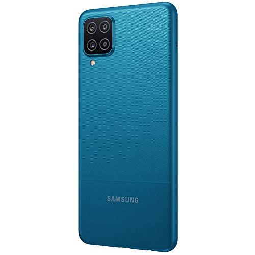 Samsung Galaxy A12 (64GB, 4GB) 6.5" HD+, Quad Camera, 5000mAh Battery, Dual SIM GSM Unlocked Global 4G Volte (T-Mobile, AT&T, Metro) International Model A125M/DS (64GB SD Bundle, Blue)