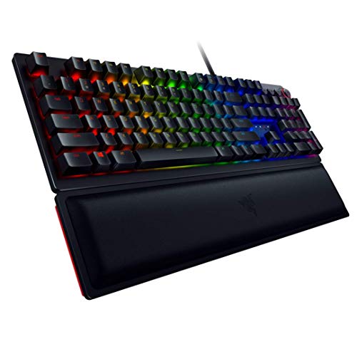 Razer Huntsman Elite Gaming Keyboard - Classic Black & Mamba Elite Wired Gaming Mouse: 16,000 DPI Optical Sensor - Chroma RGB Lighting - 9 Programmable Buttons - Mechanical Switches