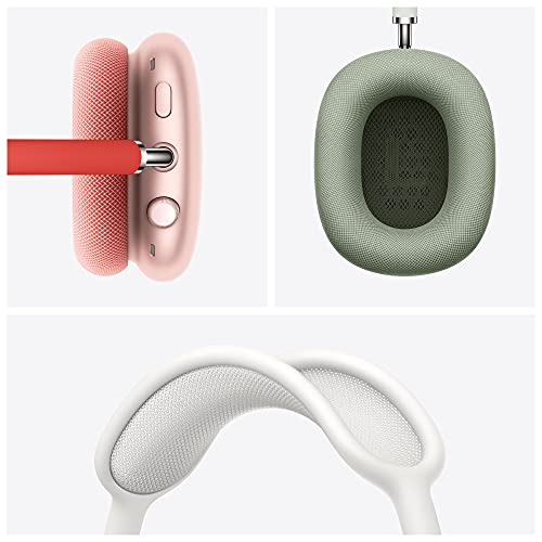 Apple AirPods Max Wireless Over-Ear Headphones. Active Noise Cancelling, Transparency Mode, Spatial Audio, Digital Crown for Volume Control. Bluetooth Headphones for iPhone - Space Gray