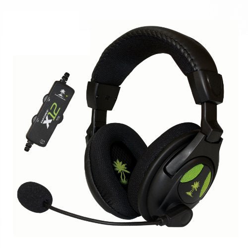 Turtle Beach - Ear Force X12 Amplified Stereo Gaming Headset - Xbox 360 (Discontinued by Manufacturer)