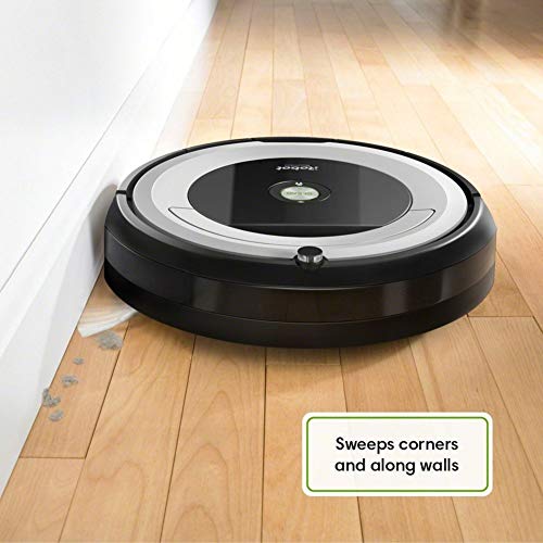 iRobot Roomba 690 Robot Vacuum-Wi-Fi Connectivity, Works with Alexa, Good for Pet Hair, Carpets, Hard Floors, Self-Charging