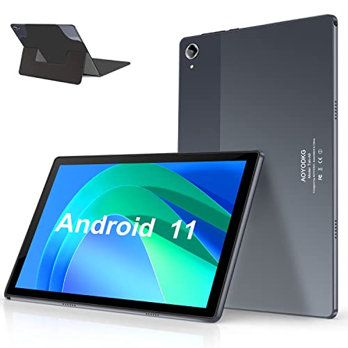 Android 11.0 Tablet 10.4 inch 4G LTE 5G WiFi 4GB RAM 64GB / 256GB Expandable GMS Certified Tablet PC 6500mAh Camera Netflix/Bluetooth/GPS/Dual SIM Tablets (Gray)