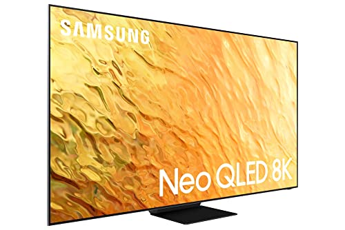 Samsung QN85QN800BFXZA 85" 8K QLED Quantum Mini LED HDR Smart TV with a Austere 7S-PS8-US1 VII-Series 8 Outlet Power w/Omniport USB (2022)