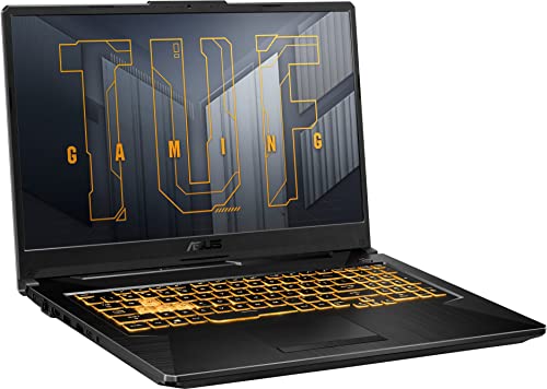 ASUS TUF Gaming 17.3" FHD(1920x1080) 144Hz IPS Display Laptop PC, 11th Gen Intel i5-11260H 2.6GHz, 8GB DDR4, 512GB PCIe SSD, NVIDIA GeForce RTX3050, Backlit Keyboard, Windows 10 Home + Accessories