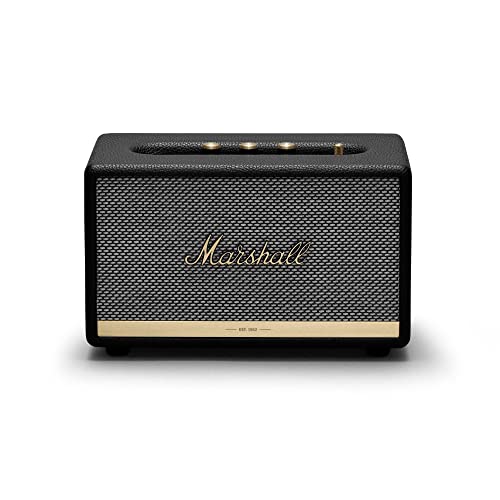 Marshall Acton II Bluetoth Speaker & Acton II Bluetooth Speaker - Black