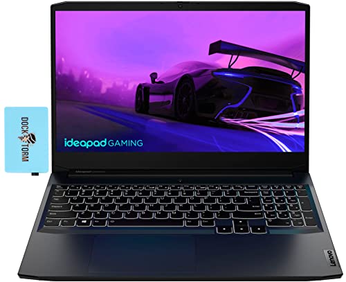 Lenovo IdeaPad Gaming 3 Gaming & Entertainment Laptop (Intel i5-11300H 4-Core, 8GB RAM, 500GB HDD, GeForce RTX 3050, 15.6" 120Hz Full HD (1920x1080), WiFi, Bluetooth, Win 11 Home) with Hub