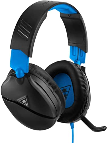 Turtle Beach Recon 70 PlayStation Gaming Headset for PS5, PS4, Xbox Series X, Xbox Series S, Xbox One, Nintendo Switch, Mobile, & PC with 3.5mm - Flip-to-Mute Mic, 40mm Speakers, 3D Audio – Black