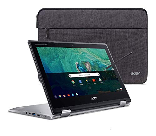 Acer Chromebook Spin 11 Convertible Laptop, Intel Celeron N3350, 11.6" HD Touch Display, 4GB DDR4, 32GB eMMC, 802.11ac WiFi, Wacom EMR Pen, CP311-1HN-C2DV