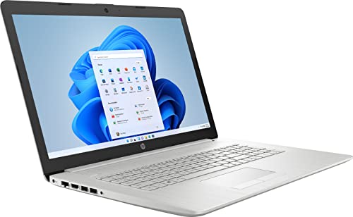2022 Newest HP 17.3'' HD + IPS Display Business Laptop 11th Gen (Intel i3-1115G4 2-Core, 16GB RAM, 512GB PCIe SSD, Intel UHD, WiFi 5, Bluetooth 5.2, HD Webcam, HDMI, Win 11 Home S-Mode) with Hub