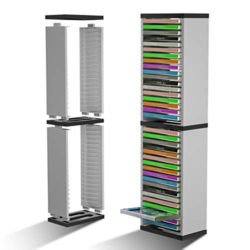 Storage Tower for PS5 Games, Storage Stand for PS5 PS4 Xbox One Games (for 36 Game Boxes)