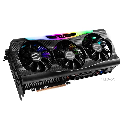 EVGA GeForce RTX 3080 FTW3 Ultra Gaming, 10G-P5-3897-KL, 10GB GDDR6X, iCX3 Technology, ARGB LED, Metal Backplate, LHR