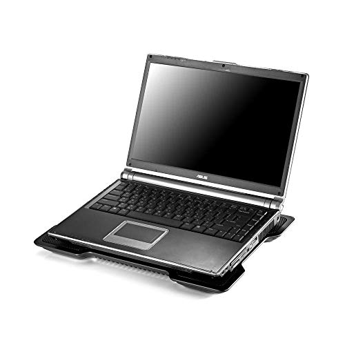 Cooler Master NotePal X-Slim Ultra-Slim Laptop Cooling Pad with 160mm Fan (R9-NBC-XSLI-GP),Black X-Slim