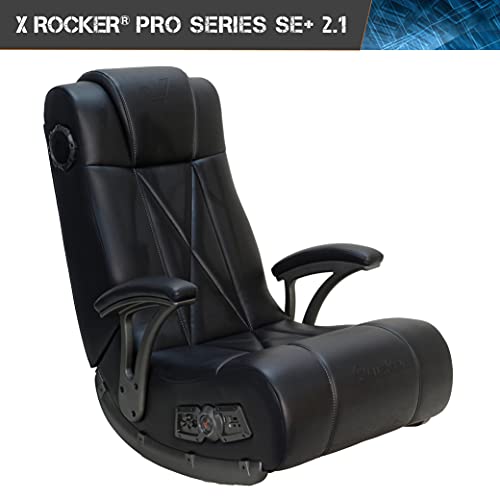 X Rocker Pro Series SE+ 2.1 Audio Gaming Chair, Black