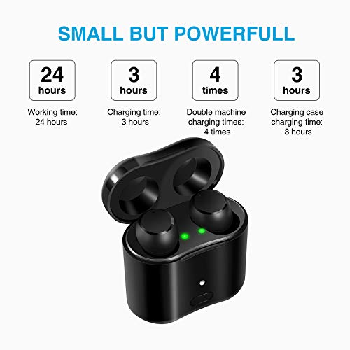 [2022 New] Rechargeable Wireless Invisible Hearing Amplifier to Aid for Adults Seniors, Magnetic Contact Charging Box