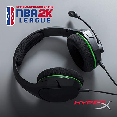 HyperX CloudX Stinger Core - Official Licensed for Xbox, Gaming Headset with In-Line Audio Control, Immersive In-Game Audio, Microphone