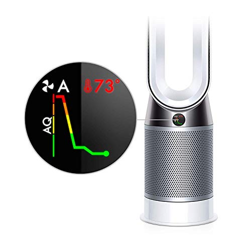 Dyson Pure Hot + Cool Air Purifier, Heater + Fan - HEPA Air Filter, Space Heater and Certified Asthma + Allergy Friendly, WiFi-Enabled – HP04