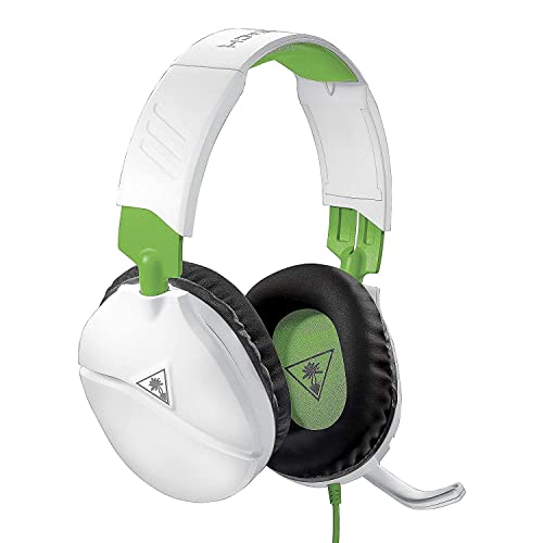 Turtle Beach Recon 70 Xbox Gaming Headset for Xbox Series X, Xbox Series S, Xbox One, PS5, PS4, PlayStation, Nintendo Switch, Mobile, & PC with 3.5mm - Flip-to-Mute Mic, 40mm Speakers - White