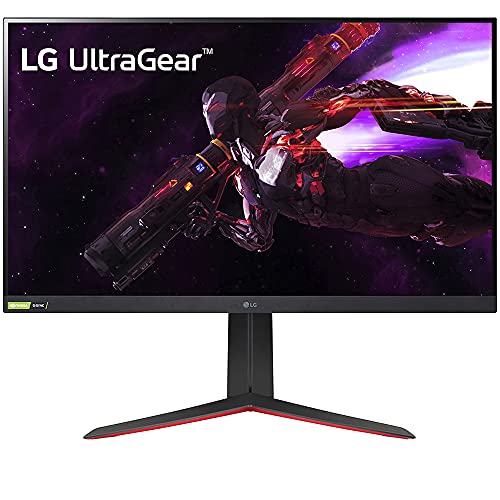 LG 32GP850-B 32 inch Ultragear QHD Nano IPS 165Hz HDR Monitor + G-SYNC Compatibility 2 Pack