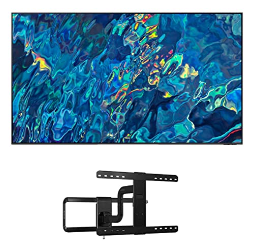 Samsung QN65QN95BAFXZA 65" Neo QLED 120Hz Anti-Glare 4K Smart TV with a Sanus VLF525-B1 Full-Motion Premium Series Mount for 50"-82" Flat Screen TV's (2022)