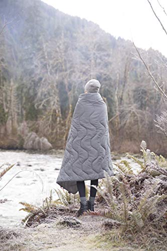 Cascade Mountain Tech Camping Blanket - Lightweight Outdoor Blanket for Camping, Picnics, Concerts, and Travel - 72" x 48"