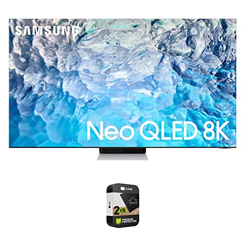 Samsung QN65QN900B 65 Inch Neo QLED 8K Smart TV 2022 Bundle with Premium 2 YR CPS Enhanced Protection Pack