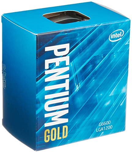 Intel® Pentium Gold G-6600 Desktop Processor 2 Cores 4.2 GHz LGA1200 (Intel® 400 Series chipset) 58W