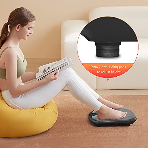 Comfier Shiatsu Foot Massager Machine,Kneading Foot and Back Massager with Heat,Heated Foot Warmer,Feet Massager for Pain Relief,Plantar Fasciitis,Fit All Foot Size,Gifts for Dad/Mom