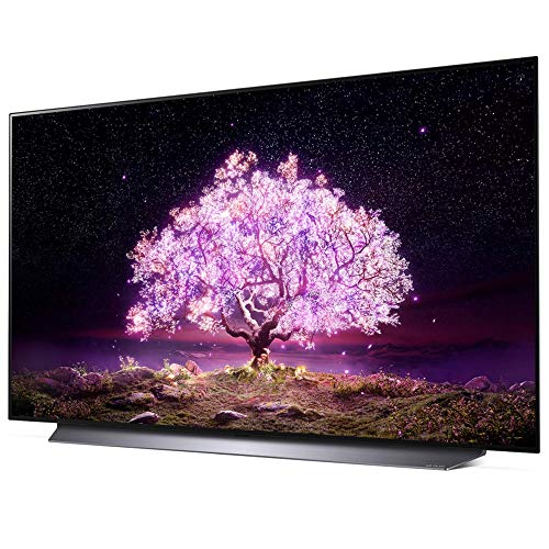 LG OLED77C1PUB 77 Inch 4K Smart OLED TV with AI ThinQ Bundle with Premium 4 YR CPS Enhanced Protection Pack