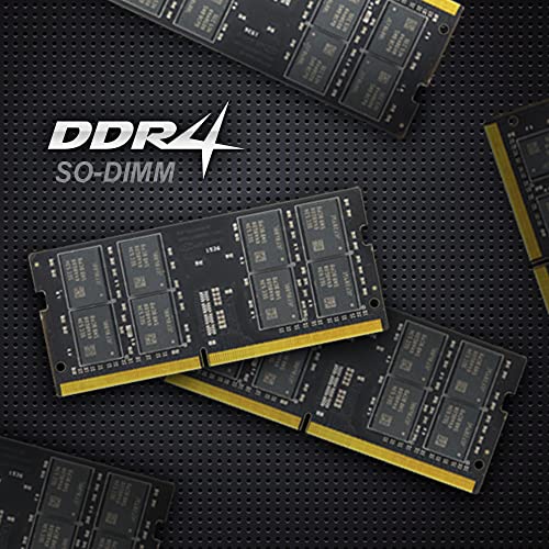 TEAMGROUP Elite DDR4 32GB Kit (2 x 16GB) 3200MHz PC4-25600 CL22 Unbuffered Non-ECC 1.2V SODIMM 260-Pin Laptop Notebook PC Computer Memory Module Ram Upgrade - TED432G3200C22DC-S01