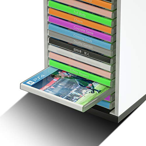 Storage Tower for PS5 Games, Storage Stand for PS5 PS4 Xbox One Games (for 36 Game Boxes)