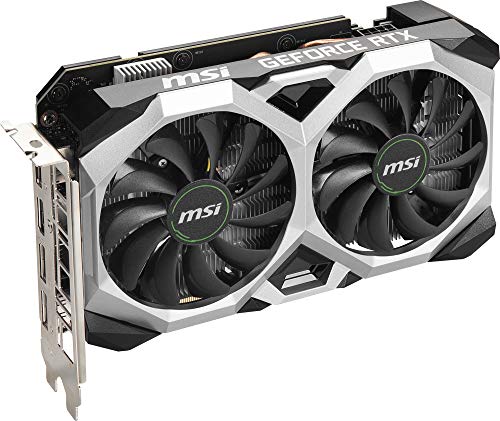 MSI Gaming GeForce RTX 2060 Super 8GB GDRR6 256-Bit HDMI/DP G-Sync Turing Architecture Overclocked Graphics Card (RTX 2060 Super VENTUS GP OC) (RTX 2060 Super Ventus GP OC)