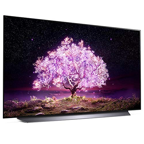 LG OLED77C1PUB 77 Inch 4K Smart OLED TV with AI ThinQ Bundle with Premium 4 YR CPS Enhanced Protection Pack