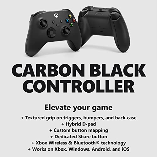 Xbox Core Wireless Controller – Carbon Black