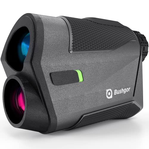 Range Finder Golfing Rangefinder with Slope - Laser Range Finder for Golf & Hunting, USB C Rechagreable, 6X Magnification, Clear&Accurate Measurement, Magnetic Range Finder & Flaglock Vibration Alert