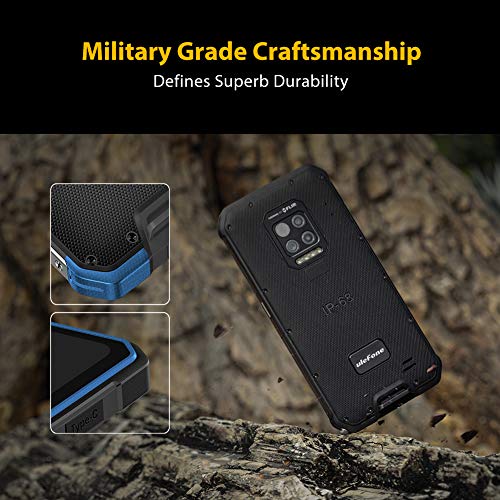 Rugged Smartphone, Ulefone Armor 9 with Endoscope, FLIR Thermal Imaging Camera, Endoscoped Supported, Helio P90 8GB + 128GB Android 10, 64MP Camera, 6600mAh, 6.3' FHD+ Screen, NFC, OTG, US Version