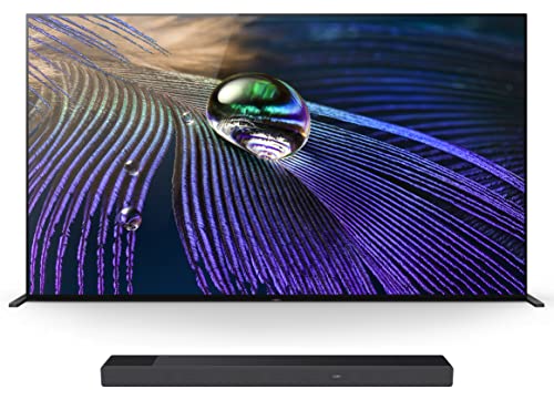 Sony XR55A90J 55" A90J Series HDR OLED 4K Smart TV with a Sony HT-A7000 7.1.2 Channel Dolby Atmos BRAVIA Soundbar (2021)