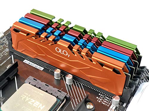 OLOy DDR4 RAM 128GB (4x32GB) 3000 MHz CL16 1.35V 288-Pin Desktop Gaming UDIMM (MD4U3230161DHMQA)