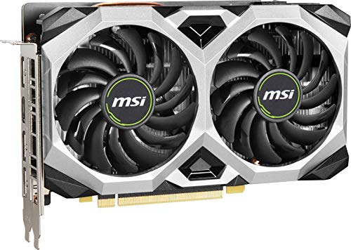 MSI Gaming GeForce GTX 1660 Super 192-bit HDMI/DP 6GB GDRR6 HDCP Support DirectX 12 Dual Fan VR Ready OC Graphics Card (GTX 1660 Super VENTUS XS OC)