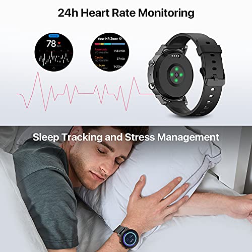 Ticwatch E3 Smart Watch Plus Mobvoi Earbuds ANC Black True Wireless IPX5 Waterproof Ticwatch E3 Wear OS by Google for Men Women Qualcomm Snapdragon Wear 4100 Platform Fitness Health Monitor Smartwatch