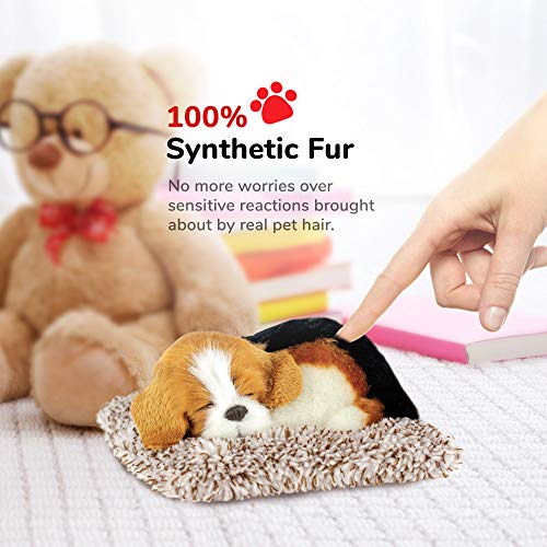 Mini Beagle, Realistic, Lifelike Stuffed Interactive Plush Toy, Electronic Pets, Companion Pet Puppy with 100% Synthetic Fur – Perfect Petzzz