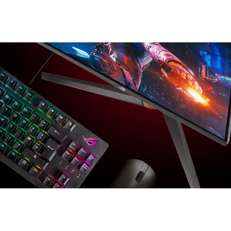 ASUS ROG Swift 27” 1440P Gaming Monitor (PG279QM) - WQHD (2560 x 1440), Fast IPS, 240Hz, 1ms, G-SYNC, NVIDIA Reflex Latency Analyzer, DisplayHDR400, Eye Care, HDMI, DisplayPort, USB, Height Adjustable