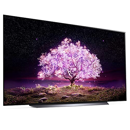 LG OLED83C1PUA 83 inch Class 4K Smart OLED TV with AI ThinQ (2021 Model) Bundle with Premium 4 YR CPS Enhanced Protection Pack