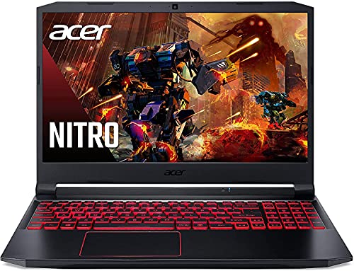 Newest Acer Nitro 5 Gaming Laptop, 11th Gen Intel Core i5-11400H, NVIDIA GeForce GTX 1650, 15.6" Full HD IPS 144Hz, WiFi 6, DTS X® Ultra, Backlit Keyboard, Tikbot HDMI (8GB RAM | 256GB PCIe SSD)