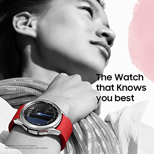 SAMSUNG Galaxy Watch 4 Classic 46mm Smartwatch with ECG Monitor Tracker for Health, Fitness, Running, Sleep Cycles, GPS Fall Detection, Bluetooth, US Version, Black