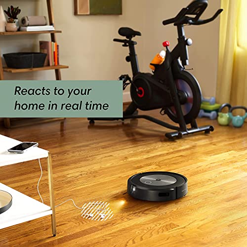 iRobot Roomba j7+ (7550) Self-Emptying Robot Vacuum Bundle – Identifies and Avoids Obstacles Like Pet Waste & Cords + Authentic Side Brush