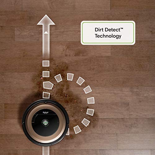 iRobot Roomba 890 Robot Vacuum- Wi-Fi Connected, Works with Alexa, Ideal for Pet Hair, Carpets, Hard Floors