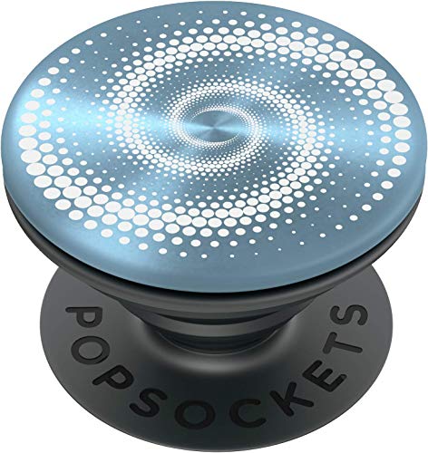 PopSockets: PopGrip Expanding Stand and Grip with a Swappable Top for Phones & Tablets - Backspin Aluminum Mind Trap