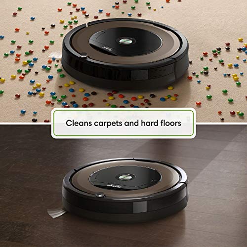 iRobot Roomba 890 Robot Vacuum- Wi-Fi Connected, Works with Alexa, Ideal for Pet Hair, Carpets, Hard Floors